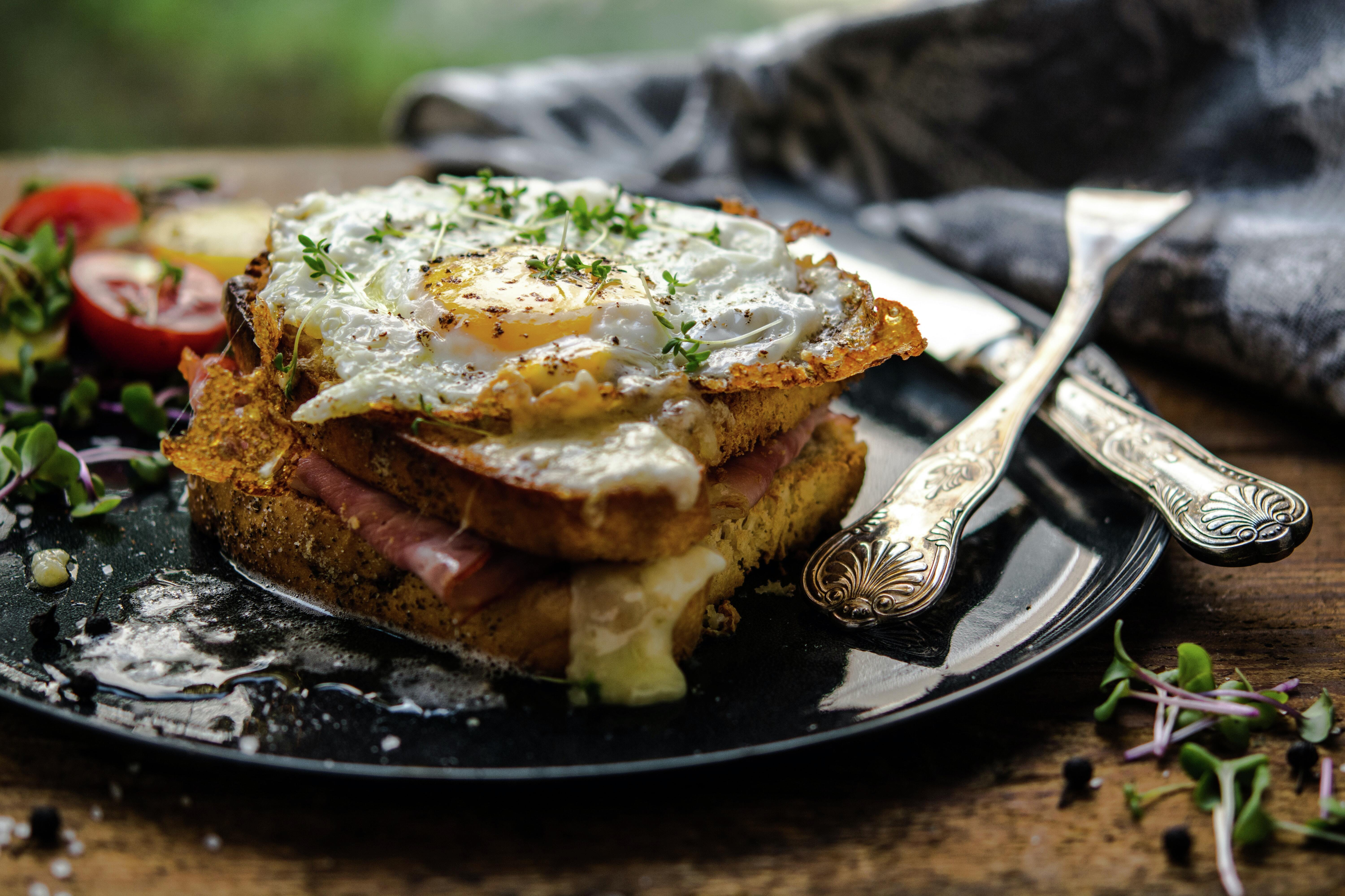 Traditional Bologna Breakfast Sandwich