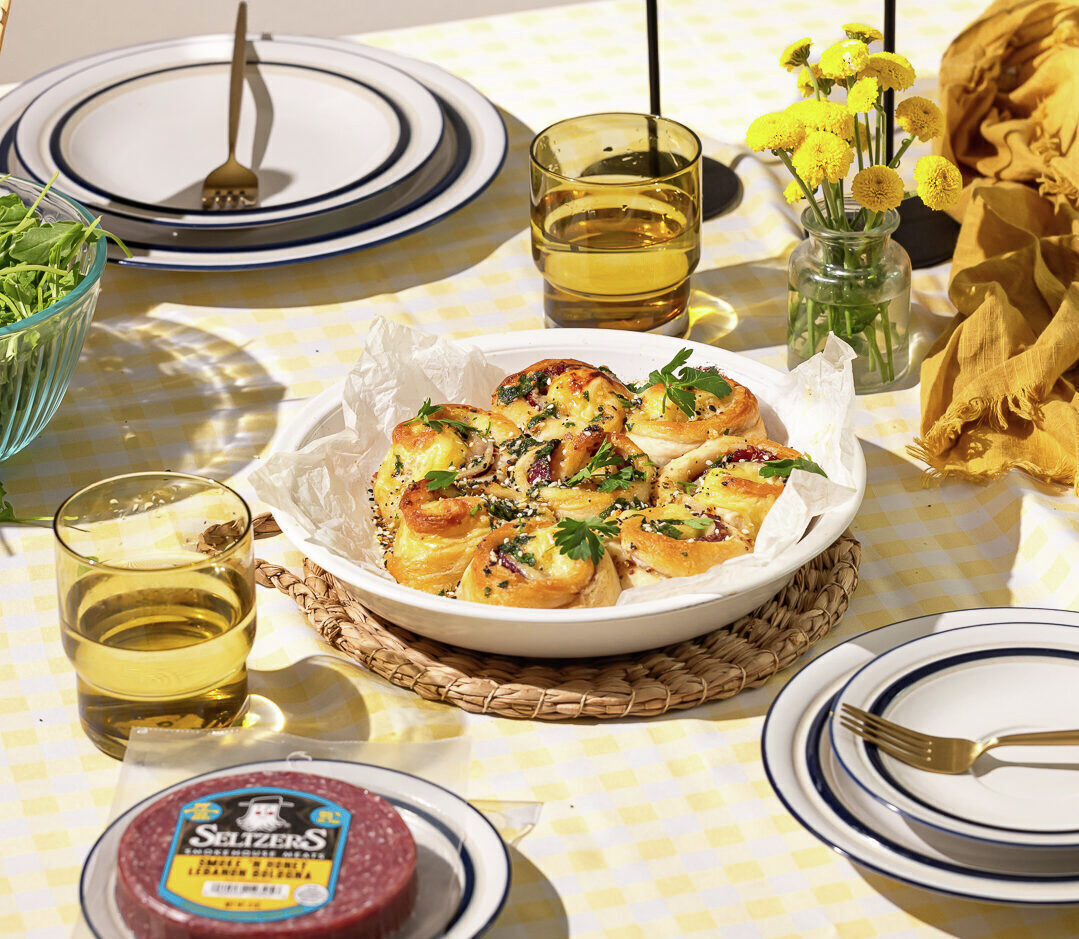 Bologna and Cheese Pinwheels
